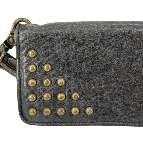 Bed Stu Wristlet Fold Wallet Women's Leather Distressed Brown Small Western - Picture 7 of 12